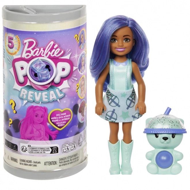 Barbie Pop Reveal Chelsea Bubble Tea punčka