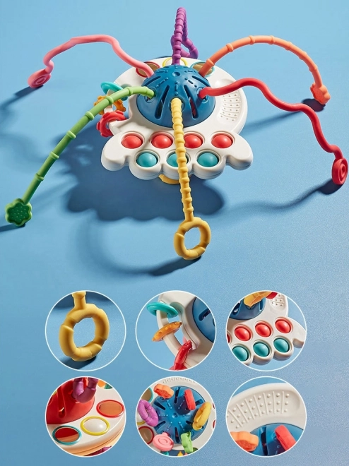 Montessori senzorična igračka grizalo za otroke od 0 let