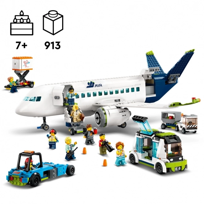 Lego City potniško letalo