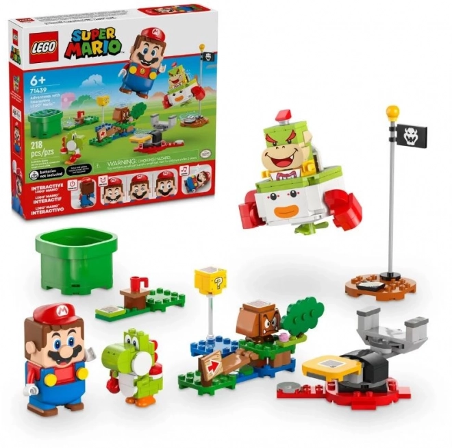 Pustolovščina z interaktivno LEGO Super Mario figuro