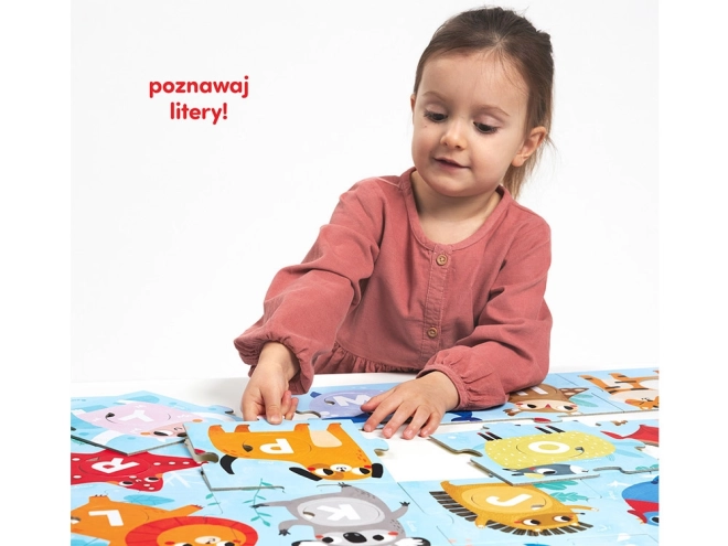 CzuCzu veliki puzzle z luknjo Abeceda