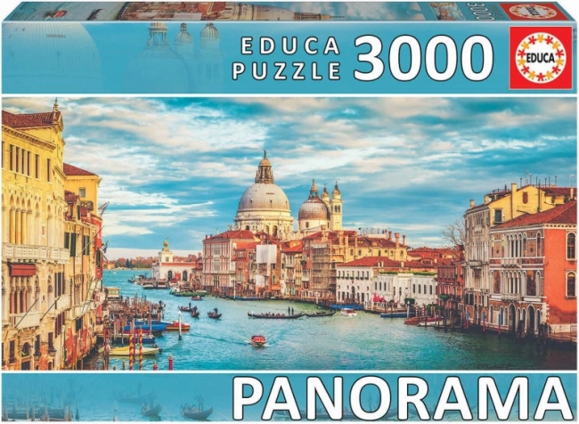 Panoramske sestavljanke Canal Grande, Benetke 3000 kosov