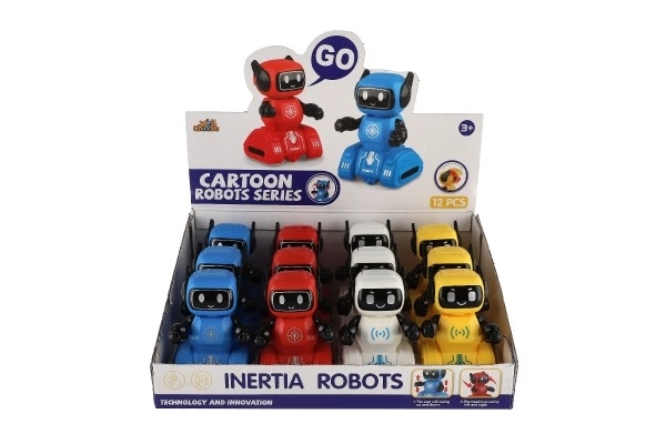 Plastični vztrajnik Robot 7x11cm