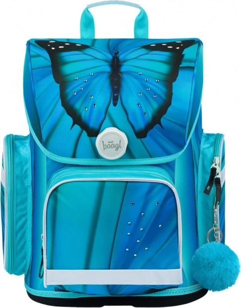 Šolska aktovka BAAGL Ergo Butterfly
