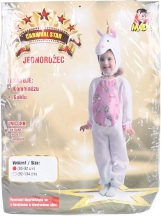 Kostum samoroga za otroke 80–92 cm