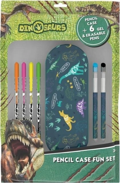 Komplet s peresnico Dinozaver