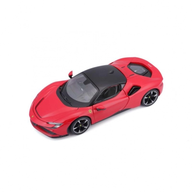 Model avtomobila Ferrari SF90 Stradale rdeč 1:24 Bburago
