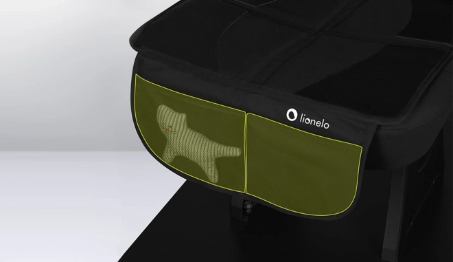 Zaščitna podloga pod otroški sedež Lionelo Sikker Black Carbon
