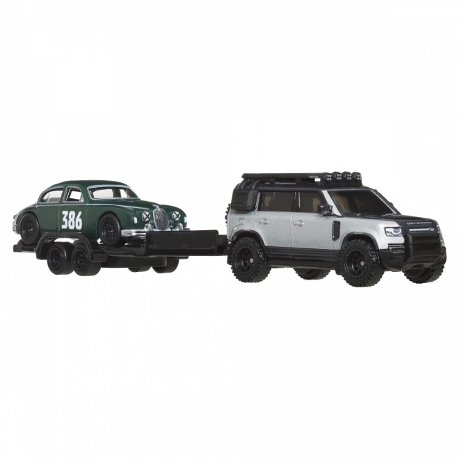 Komplet vozil ob 50. obletnici Land Rover od Hot Wheels
