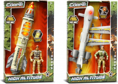The Corps vojaški set s figurico in efekti