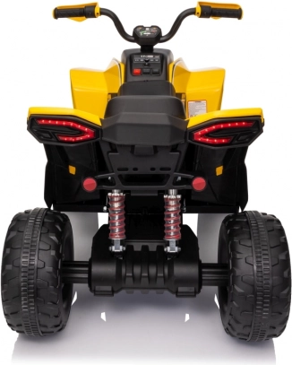 Rumena štirikolesnica Fast Wheel