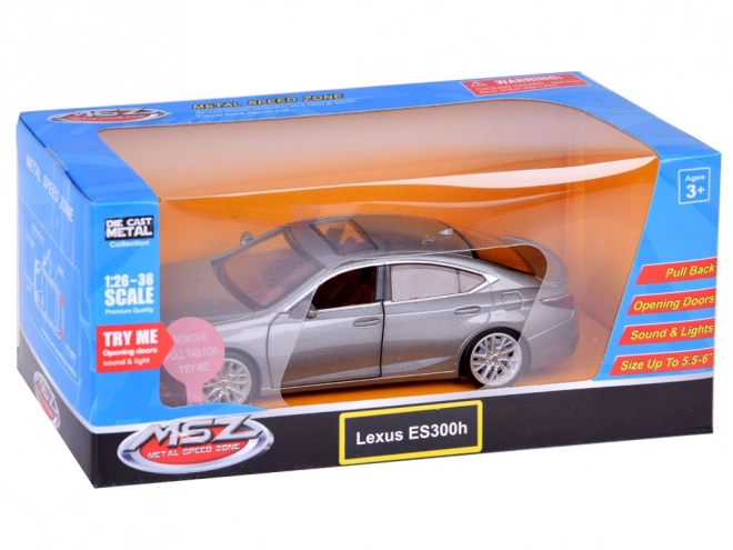 Model avtomobila Lexus ES300h 1:35 z osvetlitvijo in zvokom
