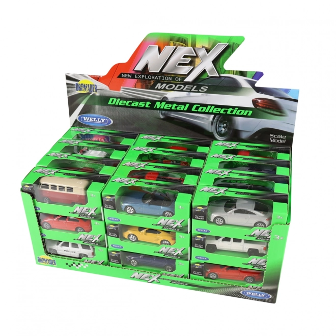 WELLY MODELY Avto 1:60 mix