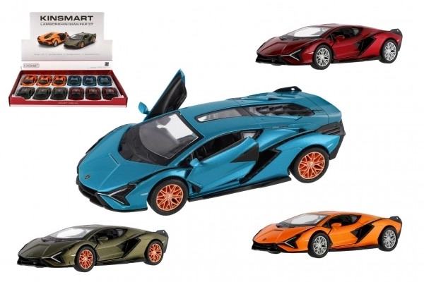 Avto Kinsmart Lamborghini Sián FKP 37 kov/plast 13cm mešanica barv
