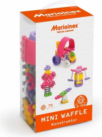 Konstruktor Mini Waffle 70 kosov za deklice