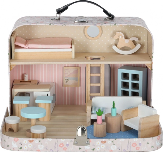 Vse v enem: hišica, pohištvo in dekoracije