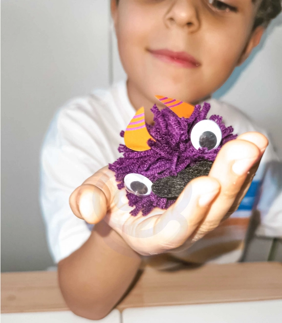 Kreativni komplet za izdelavo pošastnih cofkov - Woopie Art&Fun
