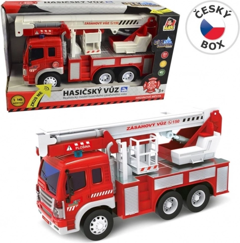 Gasilski avtomobil z dvižno ploščadjo City Collection