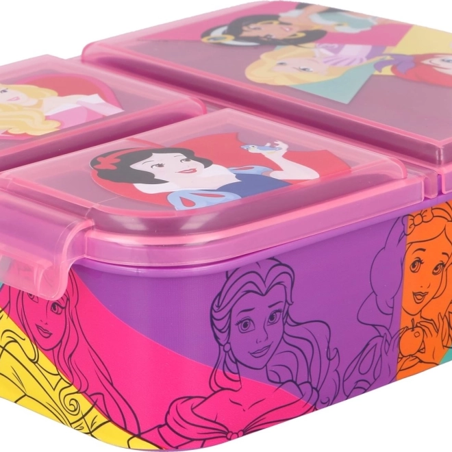 Večnamenska škatla za malico DISNEY Princeske s predelki