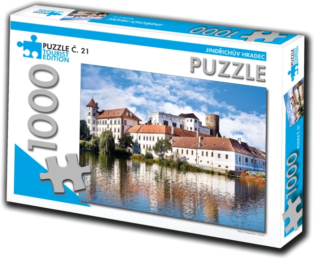 Turistična izdaja sestavljanke Jindřichův Hradec 1000 koščkov