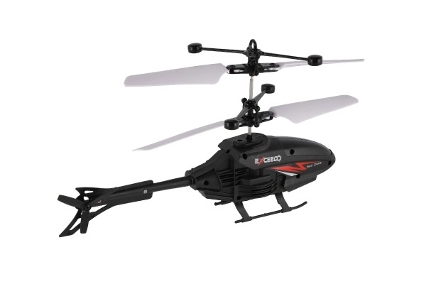 Plastični helikopter 16cm, ki se odziva na gibanje roke z USB polnilnim kablom v škatli 22x15x5cm