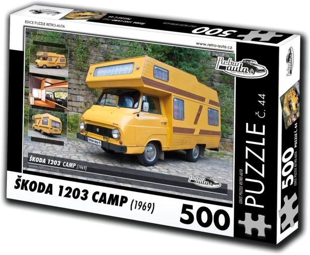 Sestavljanka RETRO-AUTA Škoda 1203 Camp 500 koščkov