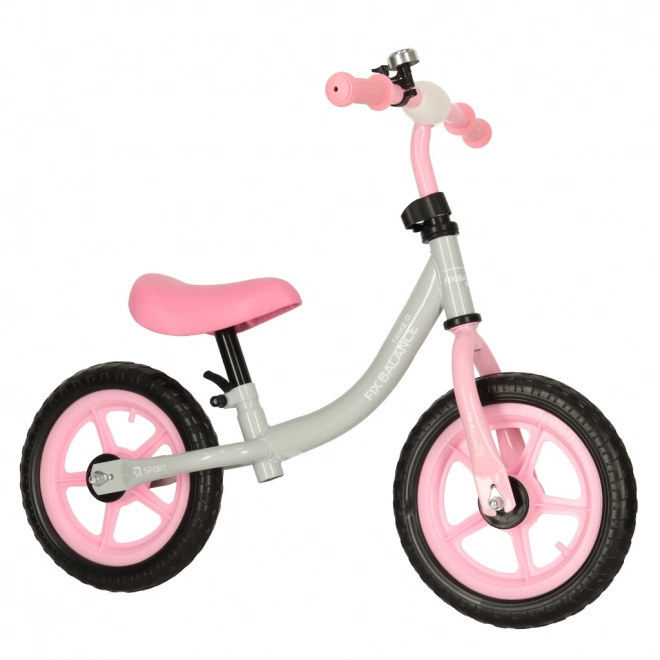 Otroško kolo - poganjalec Trike Fix Balance – Belo-roza