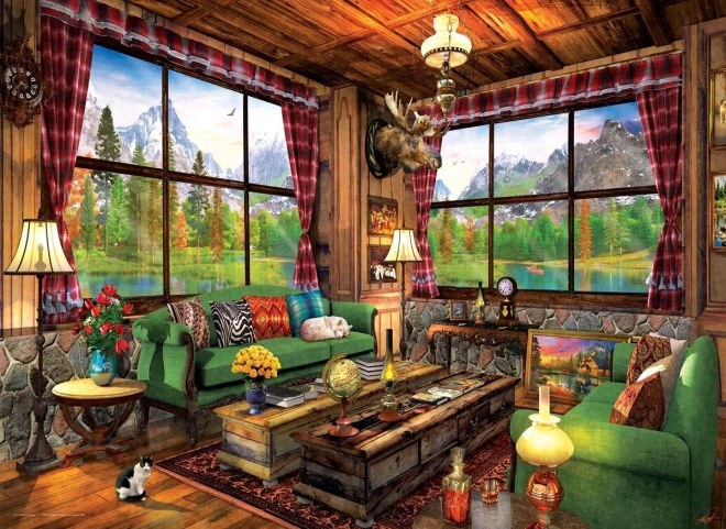 Eurographics puzzle Udobna koča 1000 koščkov