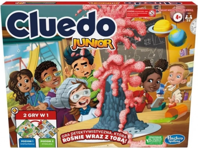 Hasbro Gaming CLUEDO Junior – detektivska namizna igra za otroke