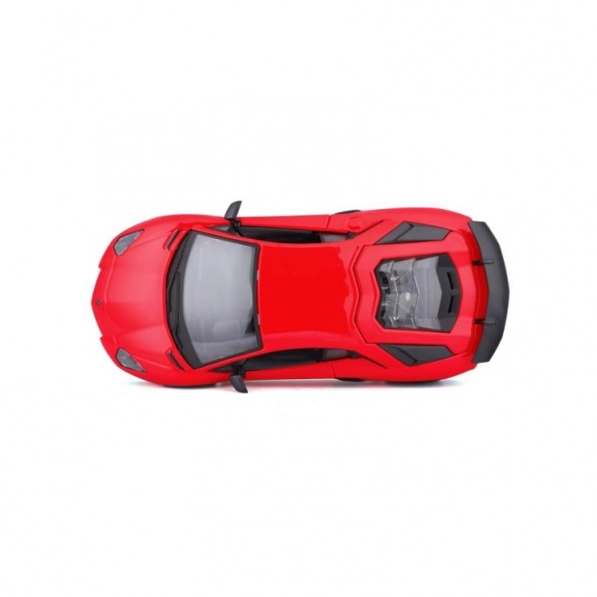 Bburago Lamborghini Aventador SV Coupe 1:24 rdeč