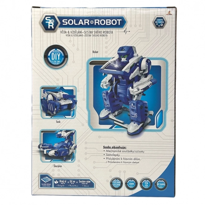 Robot na sončni pogon 3v1
