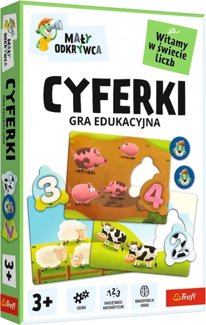Igra Cyferki Mali raziskovalec TREFL