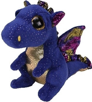 TY Beanie Boos Drak Žafran maskota 15 cm