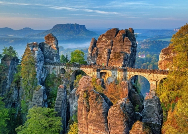 Sestavljanka Skalni most Bastei 500 kosov