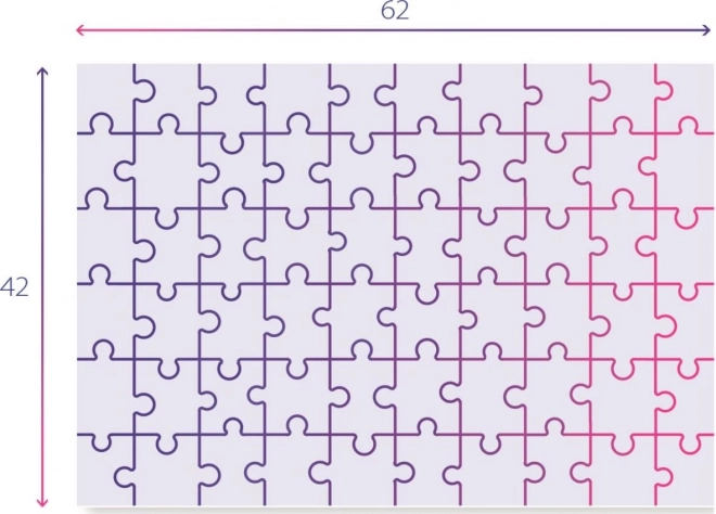 CLEMENTONI Puzzle Stitch MAXI 60 kosov