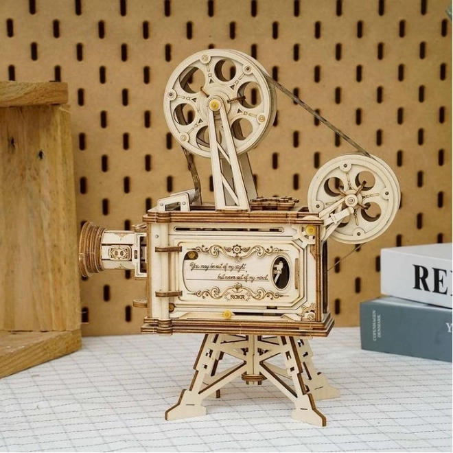 RoboTime 3D lesene mehanske uganke Filmski projektor