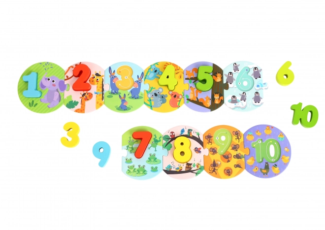 Izobraževalna sestavljanka Montessori Tooky Toy