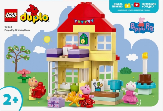 LEGO DUPLO 10433 Pujsa Pepa in rojstnodnevna hiša