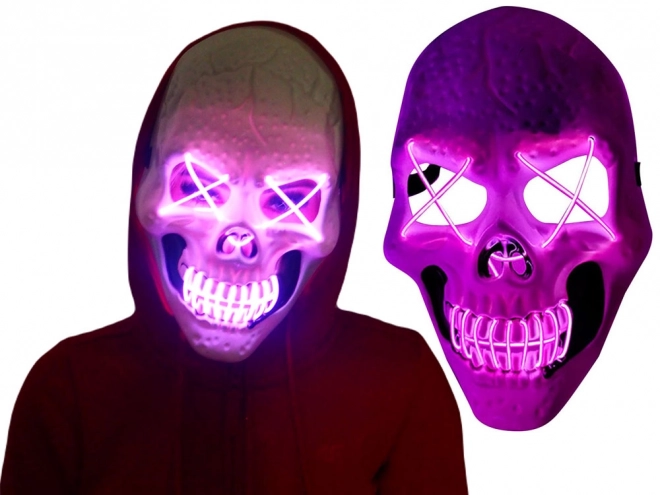 Svetleča maska Halloween