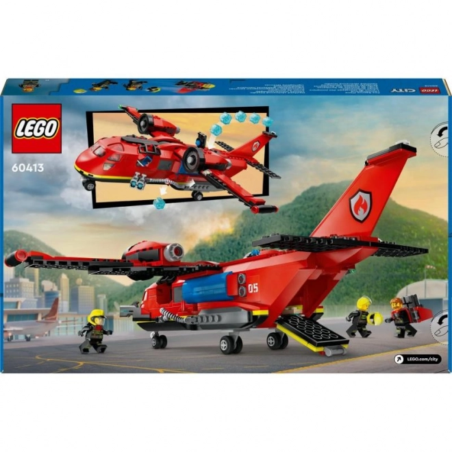 LEGOae City 60413 Gasilskem re61evalnem letalu