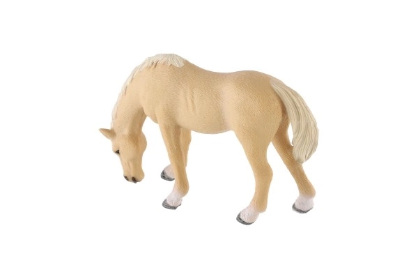 Domača palomino kobila iz plastike 13cm v vrečki