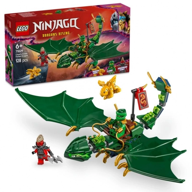 Lego Ninjago zeleni gozdni zmaj Lloyda