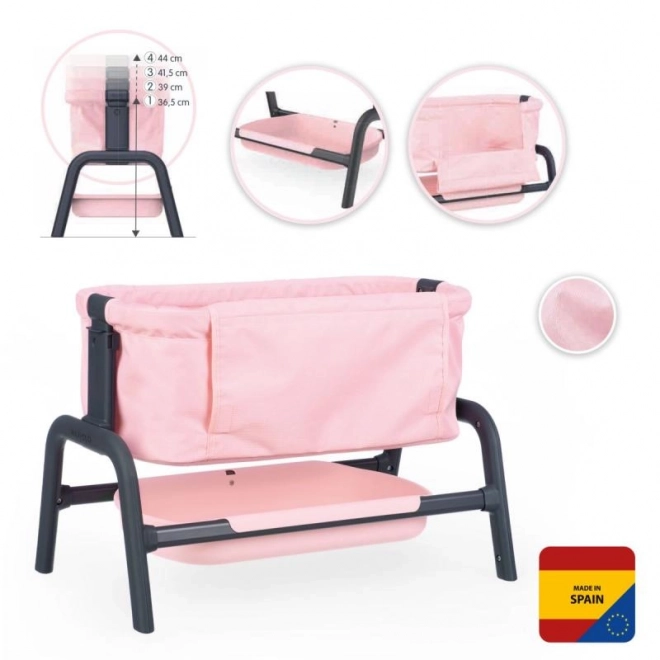 Posteljica Maxi Cosi svetlo roza za punčke