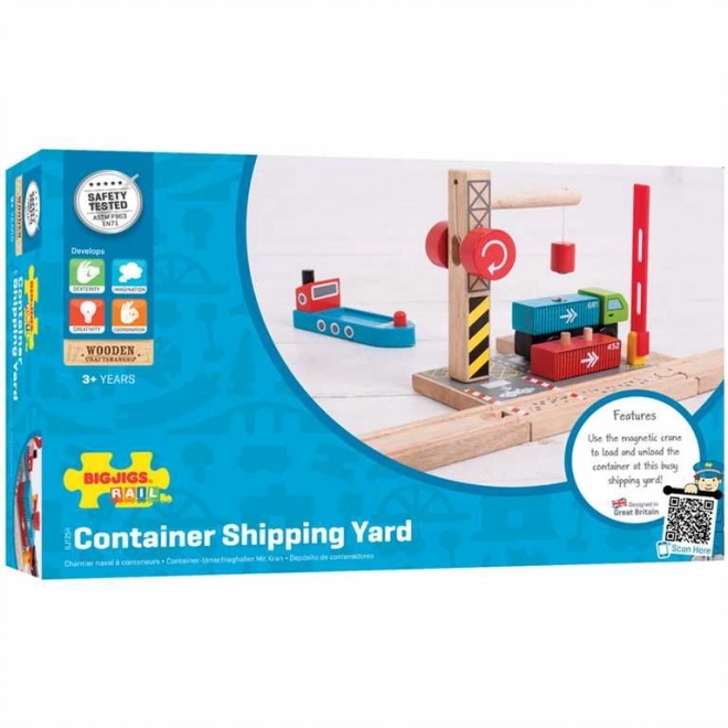 Bigjigs Rail Kontejnersko prekladišče
