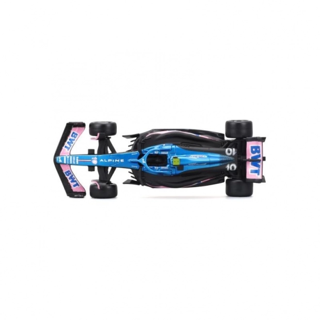 Bburago 1:43 DIRKA Formula F1 - BWT Alpine F1 Ekipa A523 (2023) #10 (Pierre Gasly)