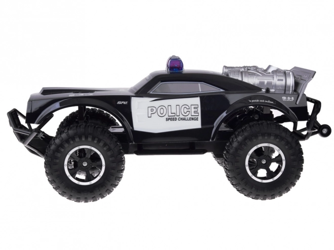 Velik Daljinsko vodeni monster truck POLICIJA osvetlitev na daljinsko upravljanje RC0626