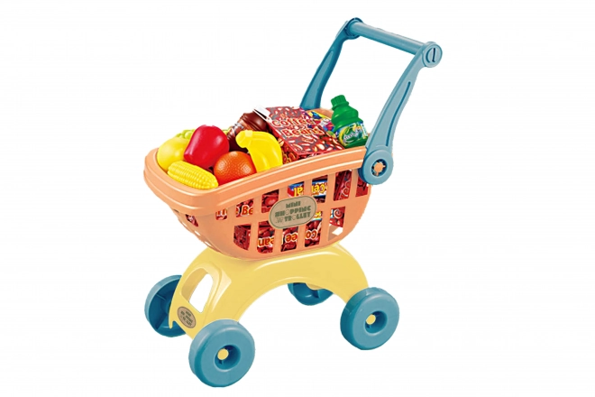 Nakupovalni voziček s hrano Bioplastika 41,5 cm