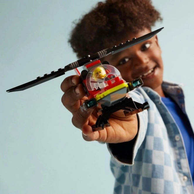 LEGO® City 60411 Gasilski reševalni helikopter