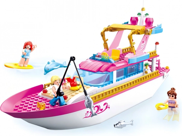 Sluban Girls Dream razkošna jahta sestavljanka