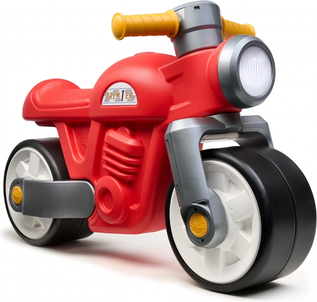 Otroški poganjalec retro motor rdeč 1+